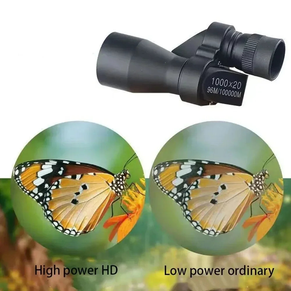 Portable HD Mini Monocular Telescope for Outdoor Adventures