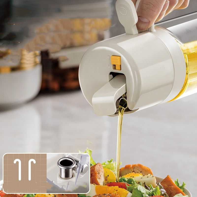Oil Sprayer Bottle: 2-in-1 BBQ & Cooking Dispenser
