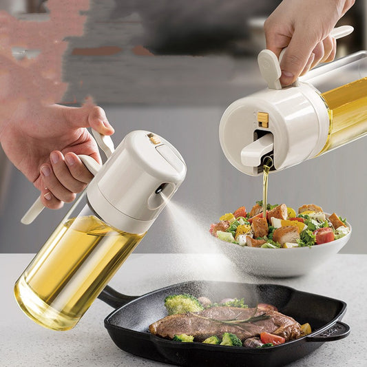 Oil Sprayer Bottle: 2-in-1 BBQ & Cooking Dispenser
