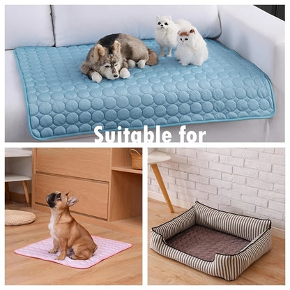 Dog Cooling Mat XL - Summer Pet Cold Bed for All Dogs & Cats