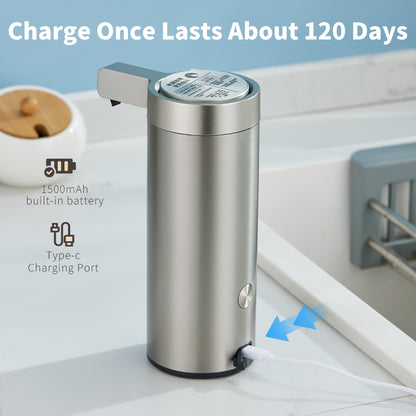 Automatic Sensor Soap Dispenser - 304 Stainless Steel