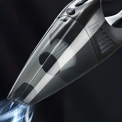12V Handheld Car Vacuum - Strong Suction, Portable & Mini