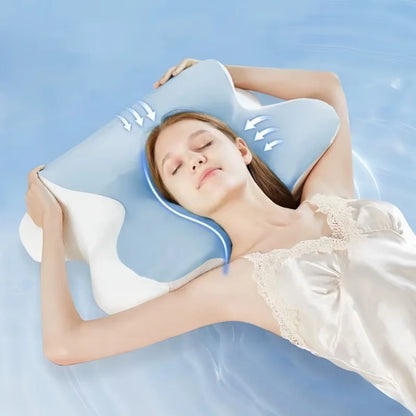 Orthopedic Cervical Pillow for Better Sleep - Memory Foam