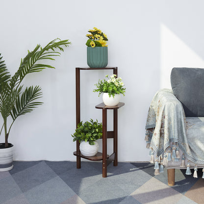Bamboo Plant Stand 3-Tier Corner Rack