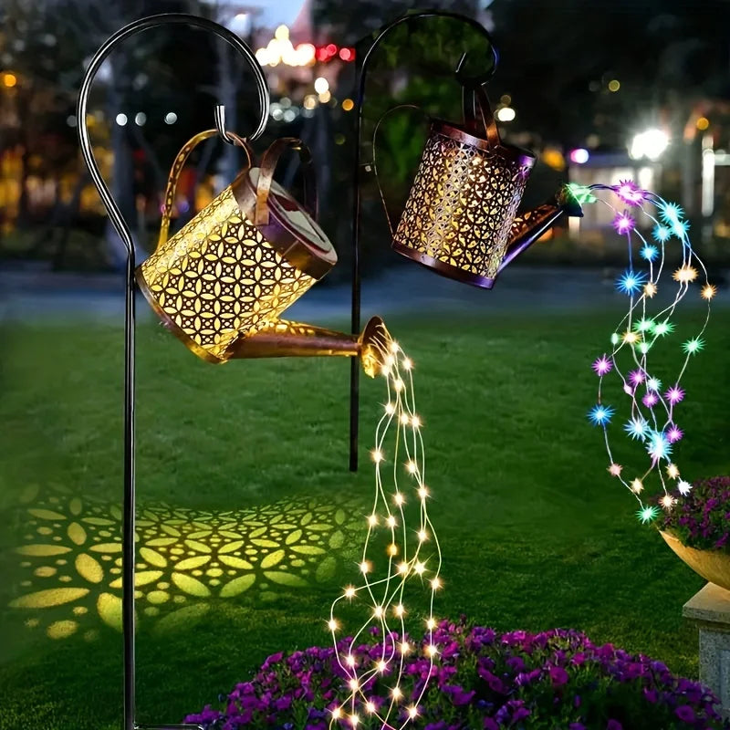 Solar Watering Can Light - Outdoor Waterproof Garden Decor
