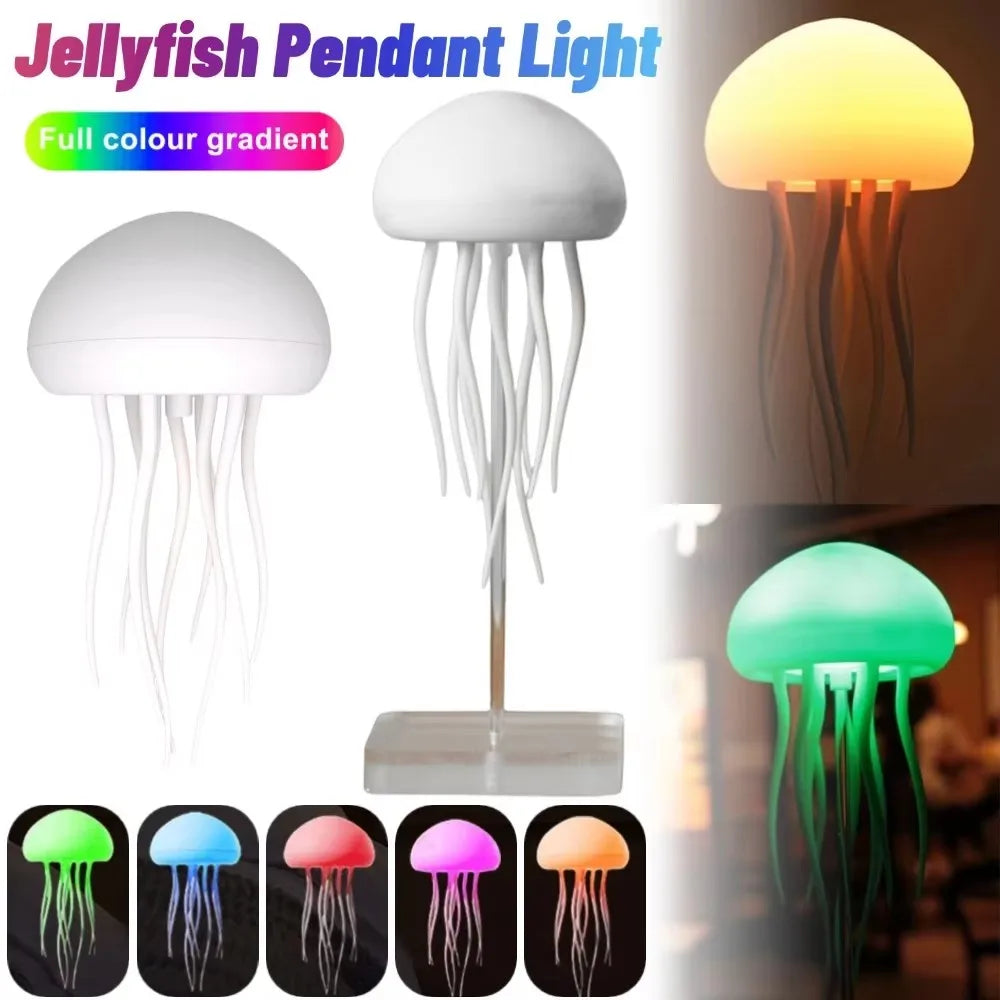 Jellyfish Night Light - Mesmerizing RGB & Sound Mode