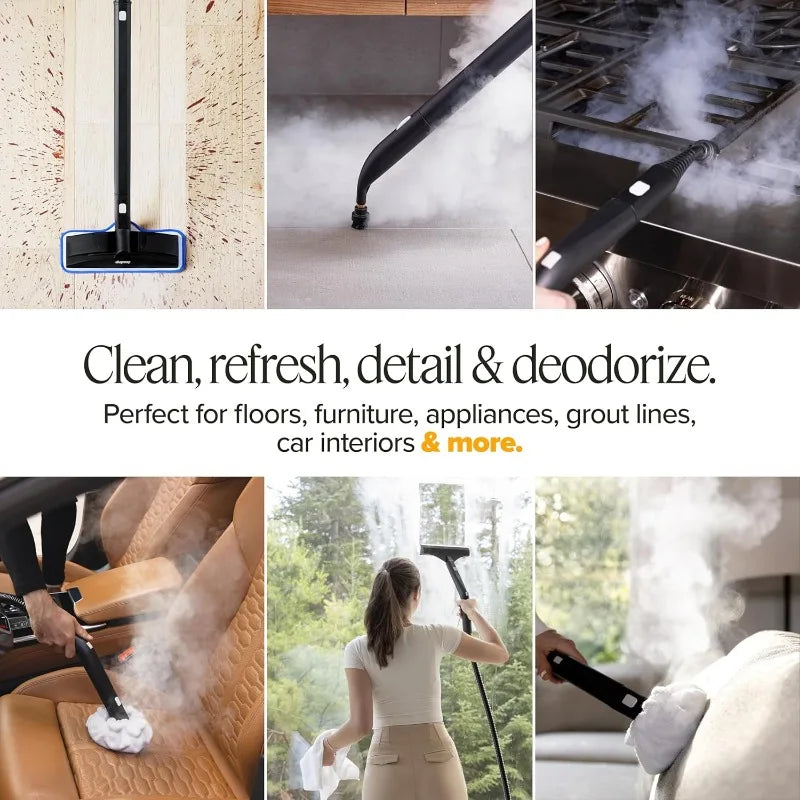 Neat Steam Cleaner 27-Piece Kit - Chemical-Free Floor Cleaning