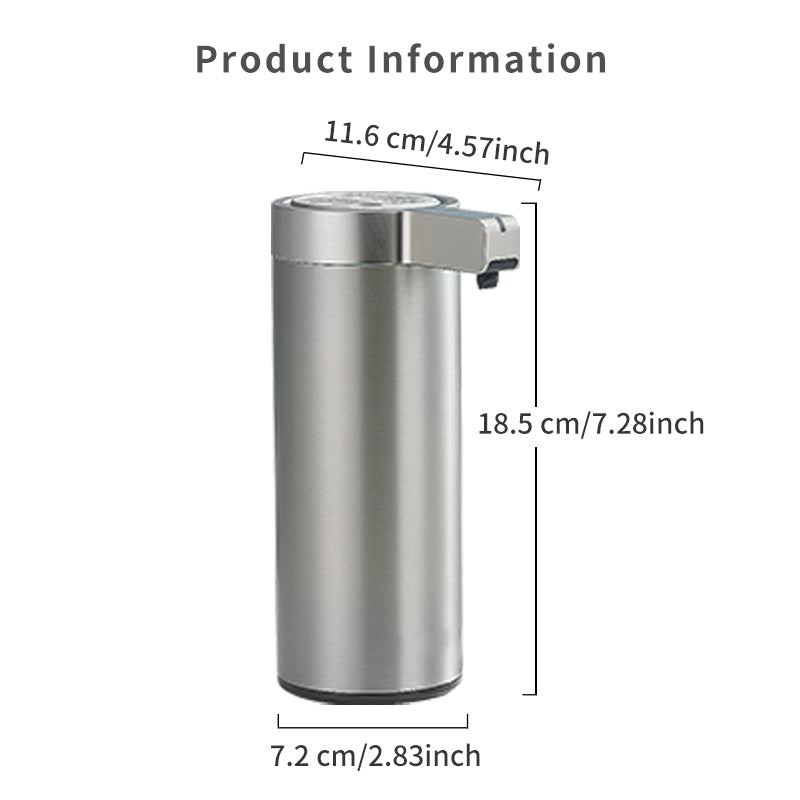 Automatic Sensor Soap Dispenser - 304 Stainless Steel