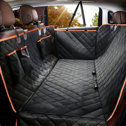 Scratch-Resistant Dog Car Seat Cover - Waterproof Protection