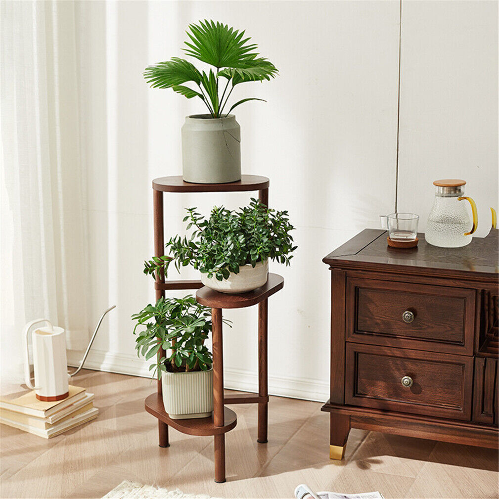 Bamboo Plant Stand 3-Tier Corner Rack