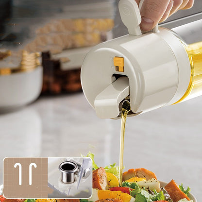 Oil Sprayer Bottle: 2-in-1 BBQ & Cooking Dispenser